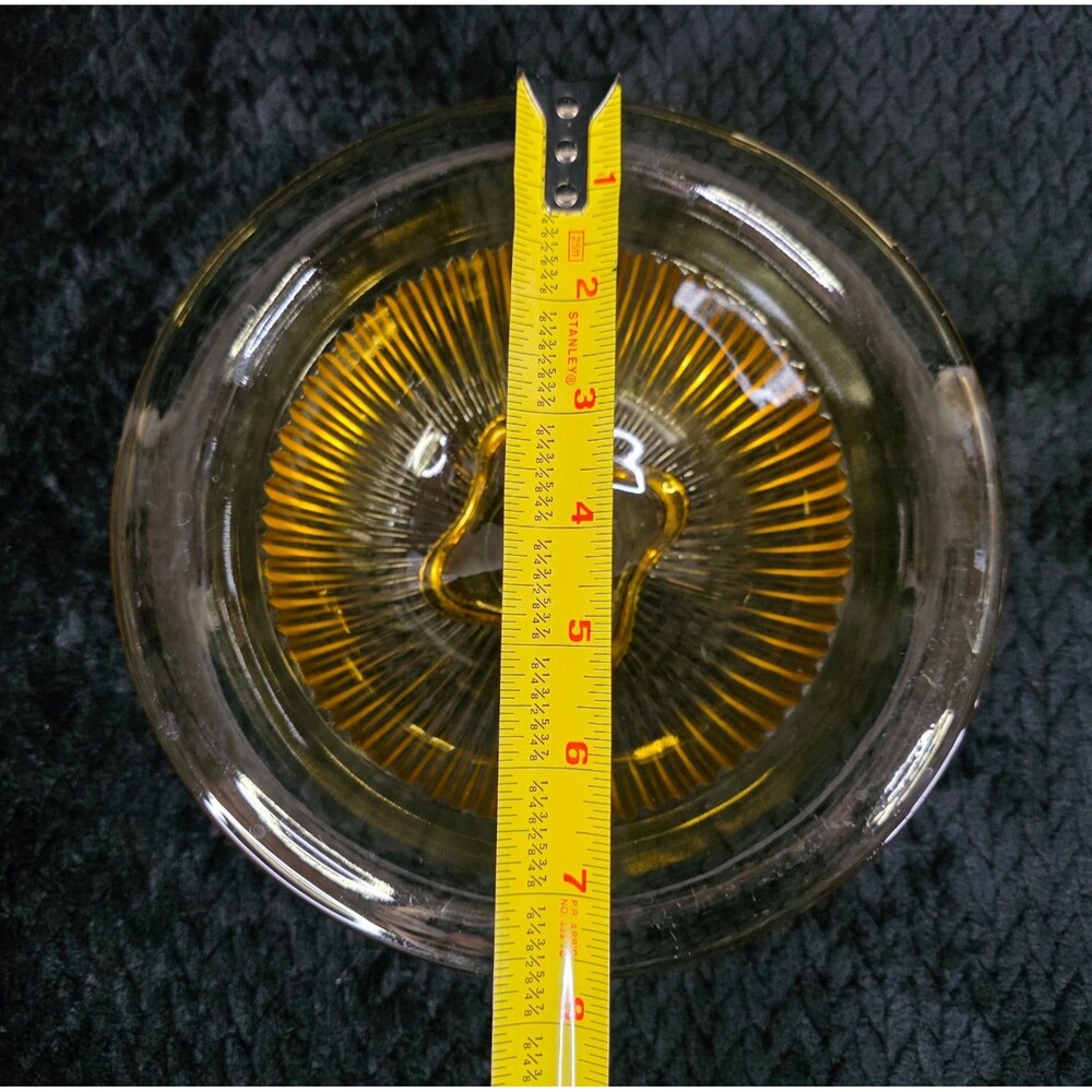 3 VTG "Golden Glow" Depression Glass Nesting Mixing Bowls by Federal Glass Co - Picture 12 of 14